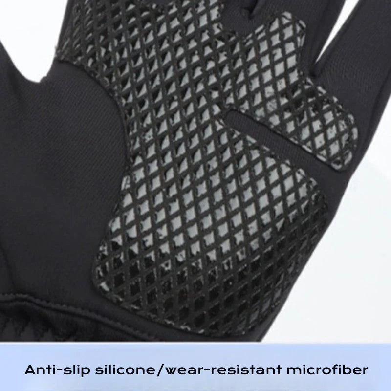 Silicone anti-slip palm grip close-up